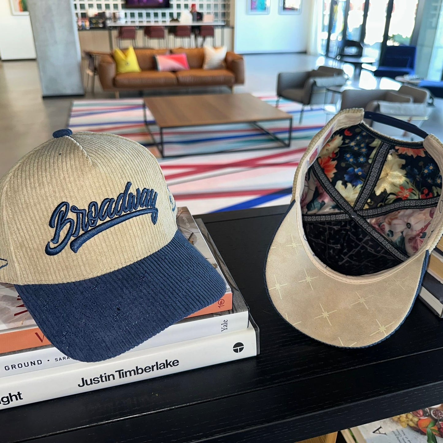Broadway Corduroy Baseball Cap