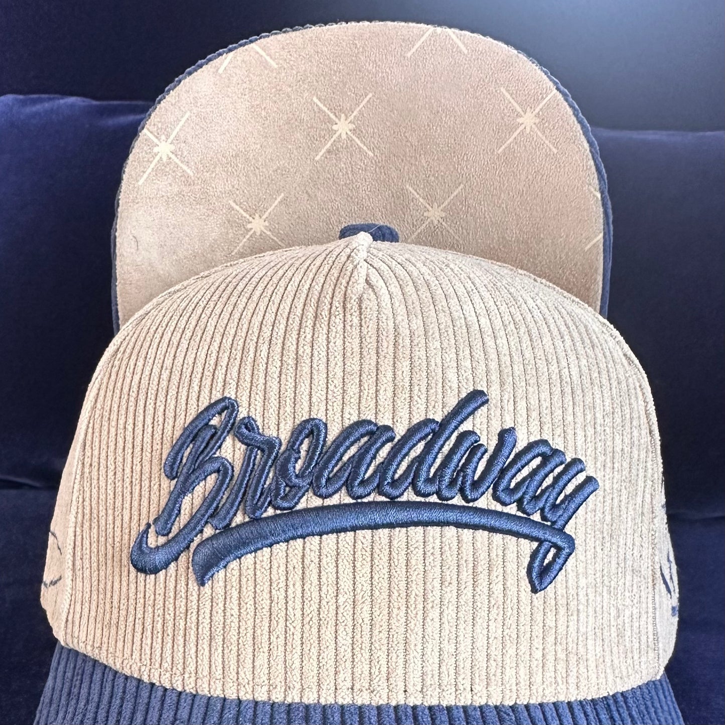 Broadway Corduroy Baseball Cap